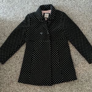 Polka Dot Coat Sz Large